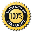 All products backed by a 100% satisfaction guarantee!